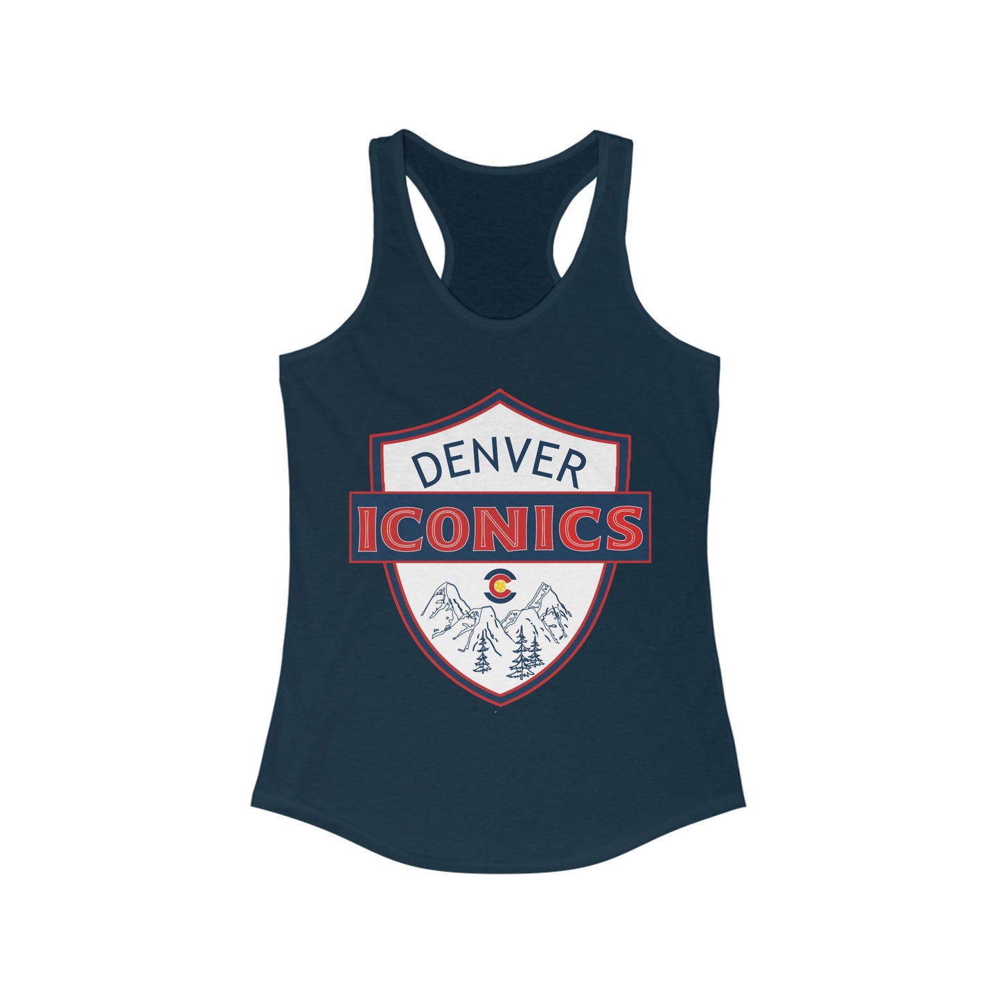 Denver Iconics Women's Racerback Tank - add name back
