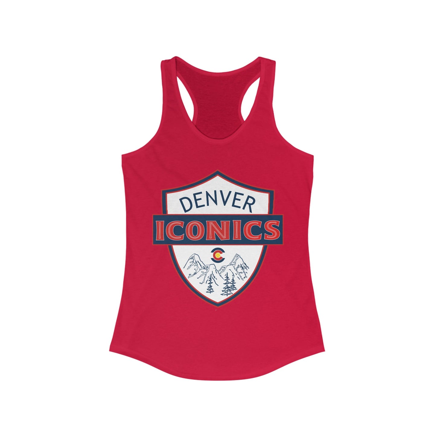 Denver Iconics Women's Racerback Tank - add name back