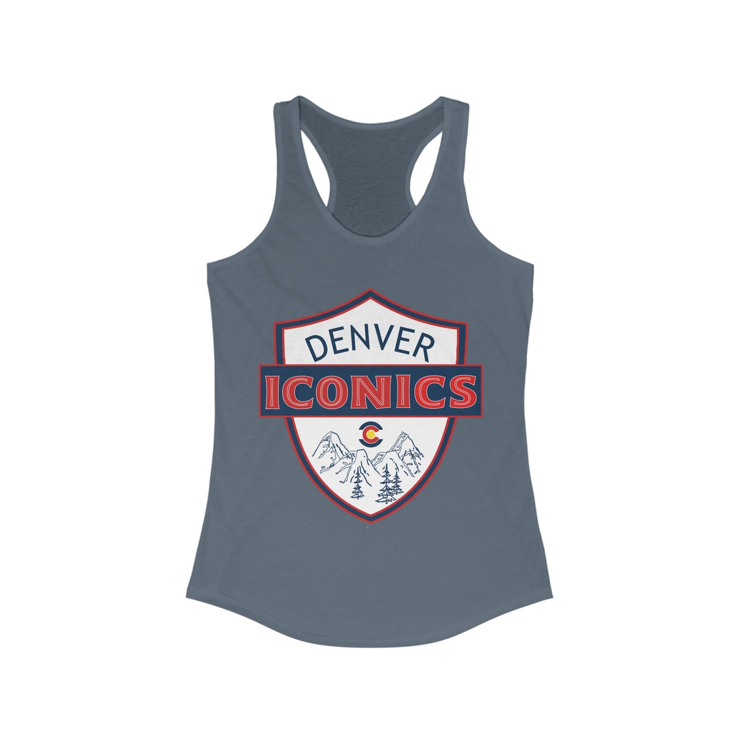 Denver Iconics Women's Racerback Tank - add name back