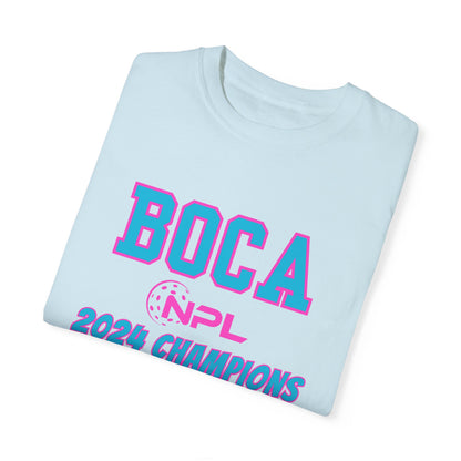 BOCA NPL ‘24 Champs Garment Dyed -Unisex Garment-Dyed T-shirt