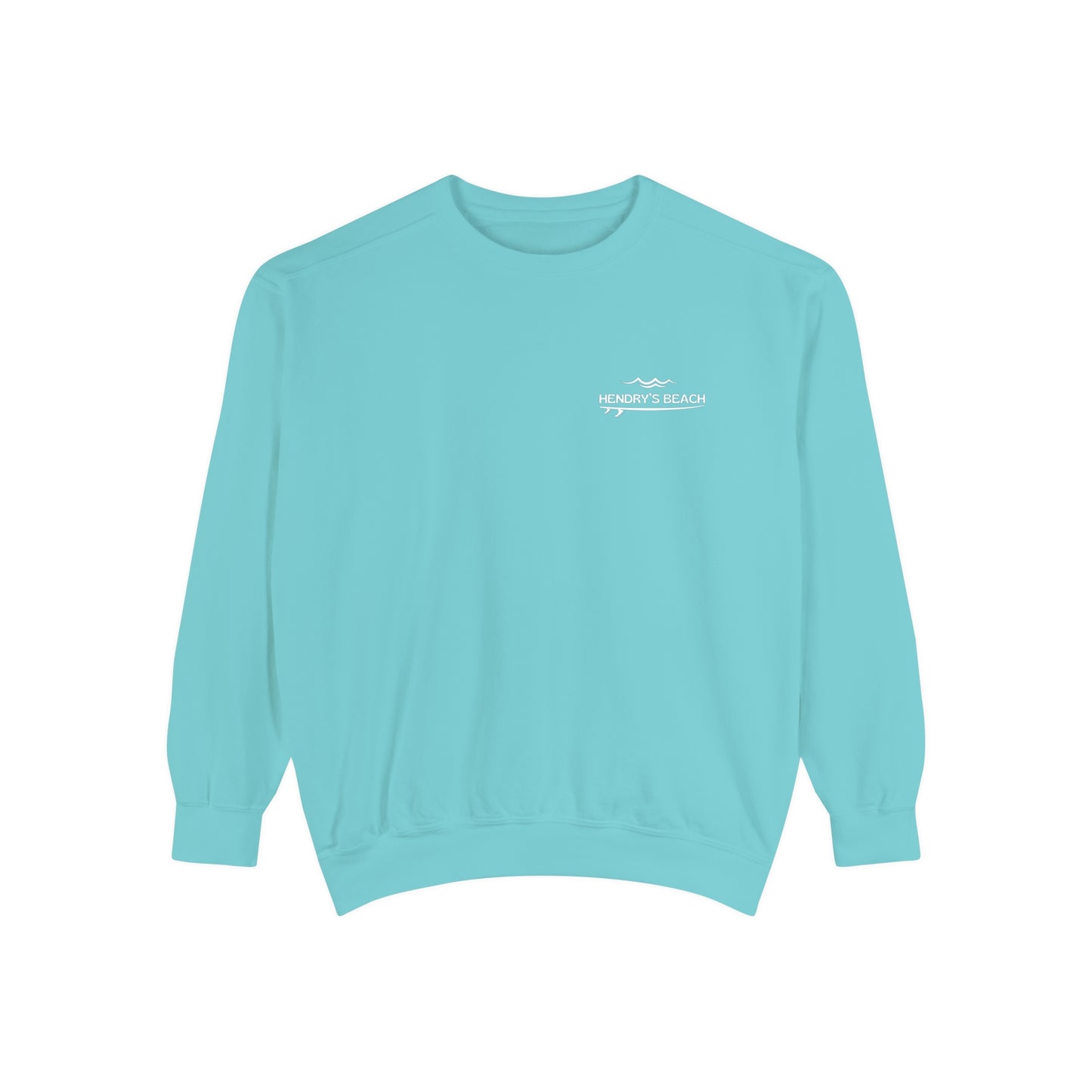 Santa Barbara Hendry’s Beach Crew Sweatshirts - Comfort Colors