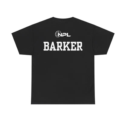 Baker = custom Austin Shirt