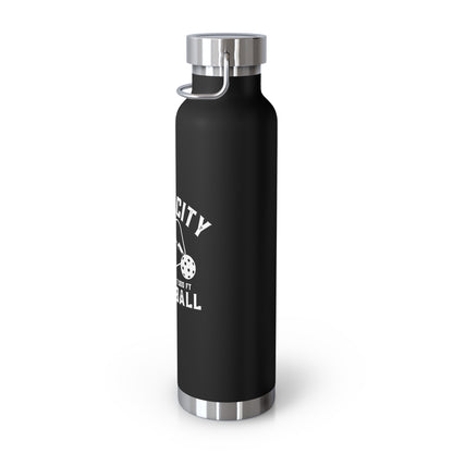 Park City Utah Pickleball - Copper Vacuum Insulated Bottle, 22oz