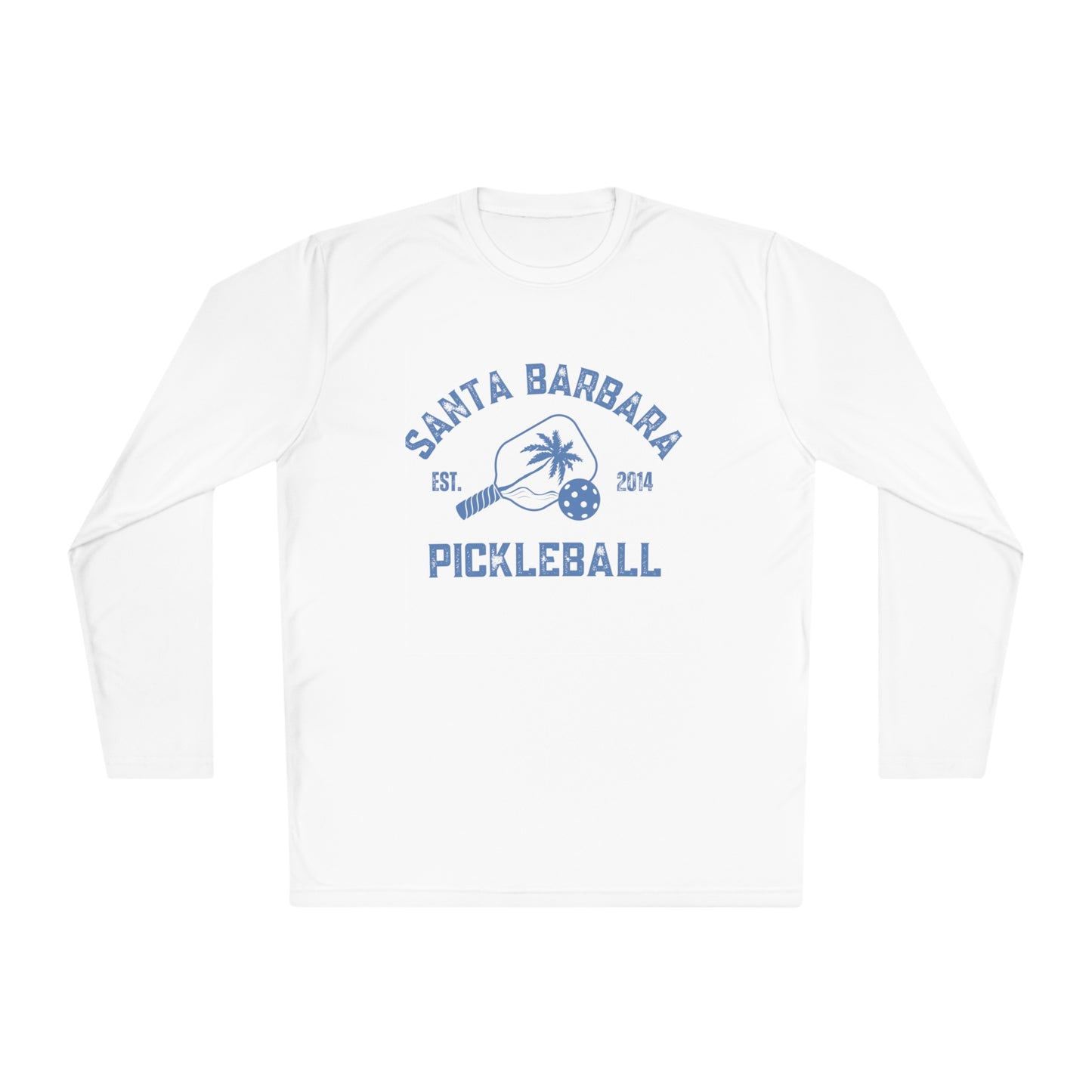 Santa Barbara Pickleball UNISEX (fuller cut), Light Weight, Moisture Wicking, SPF 40 Unisex Lightweight Long Sleeve Tee