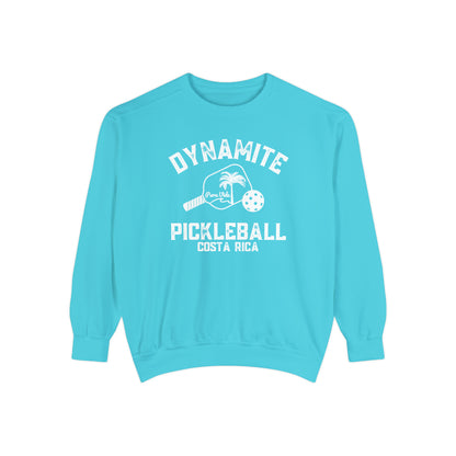 Dynamite Pickleball -Pura Vida - Costa Rica - Unisex Garment-Dyed Crew