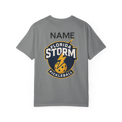 Florida Storm Garment Dyed Unisex T - Add name