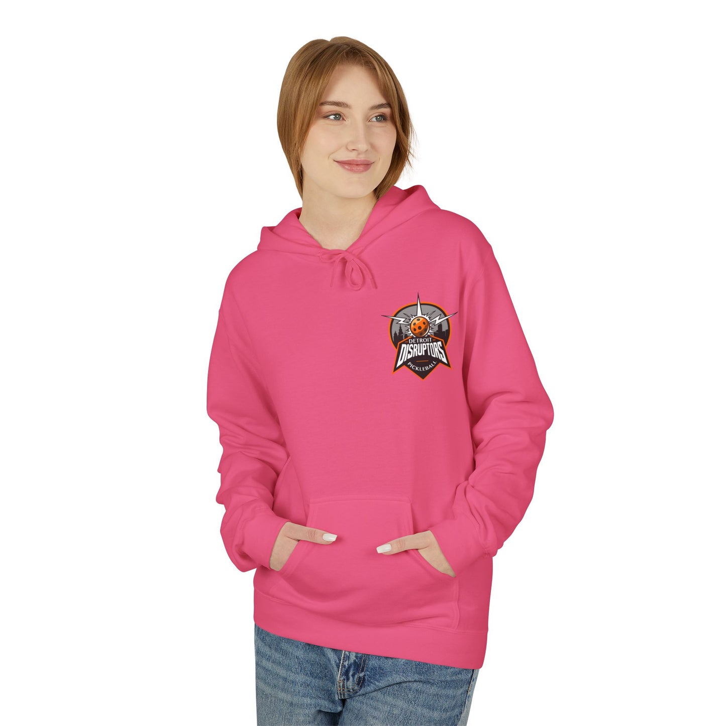 Detroit Disrupters Unisex Midweight Softstyle Fleece Hoodie