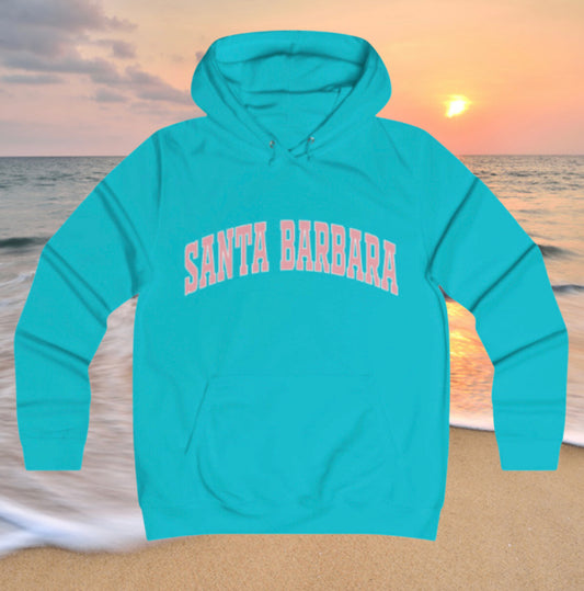 Santa Barbara Women’s Cut Hoodies in Comfort Colors