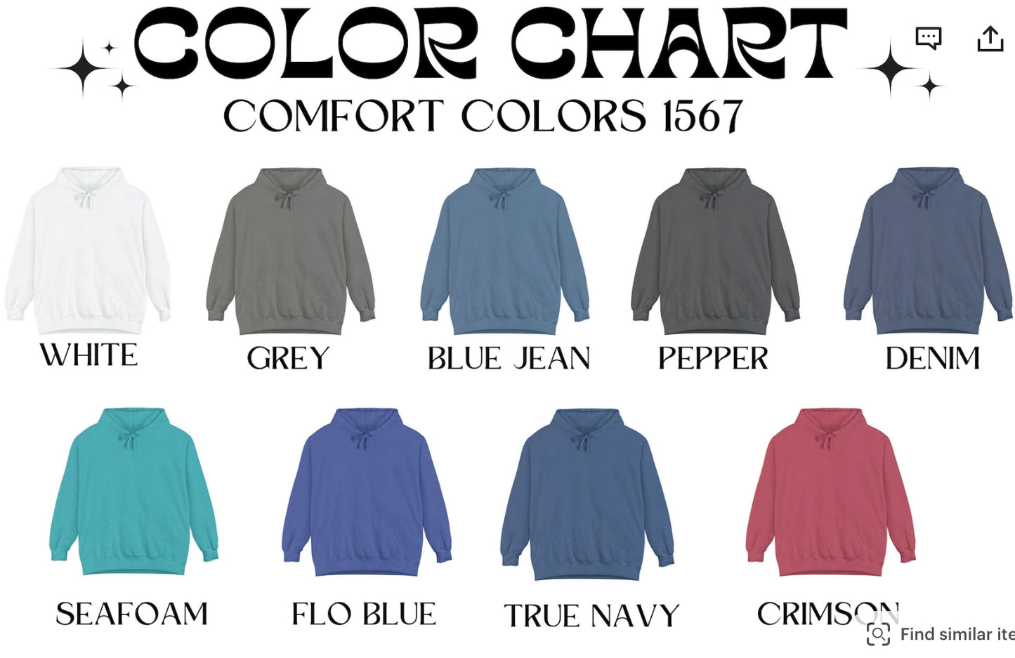 Santa Barbara Butterfly Beach Hoodie - Comfort Colors