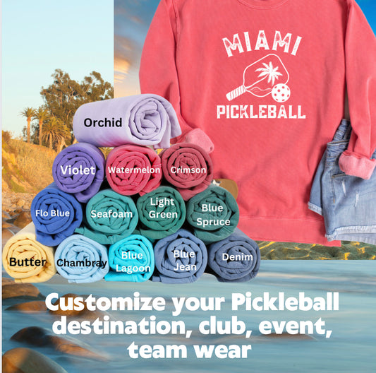 Custom Pickleball Crew - Your City