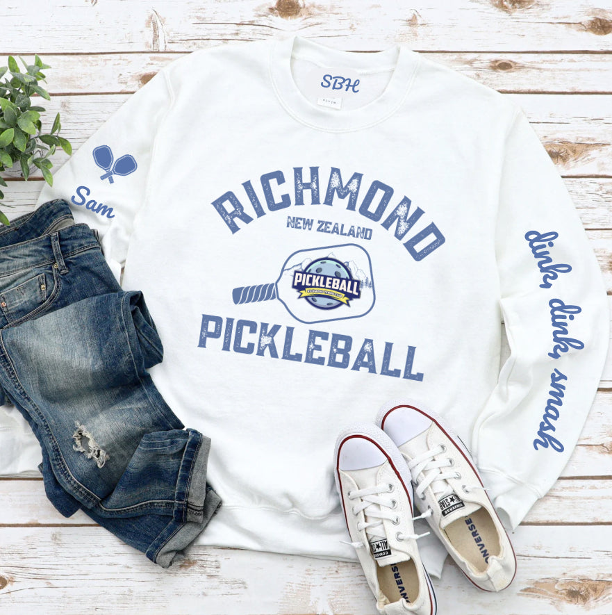 Richmond New Zealand Pickleball Crews - Blue Print - Unisex Heavy Blend™