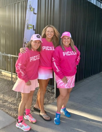 Santa Barbara Happy Pickleball & Beach Apparel - we customize it all!