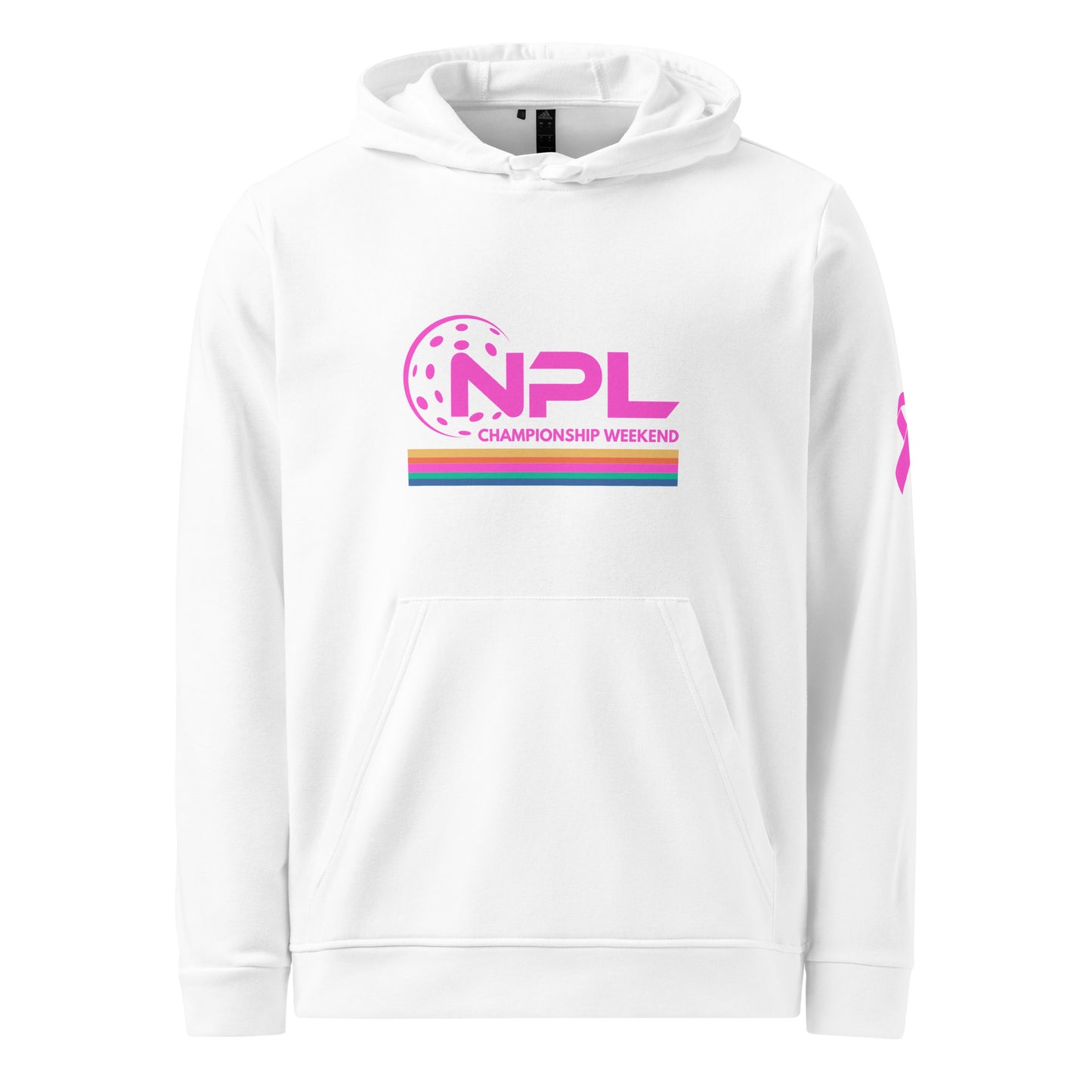 NPL Retro Championship Weekend ADIDAS fleece hoodie - customize back