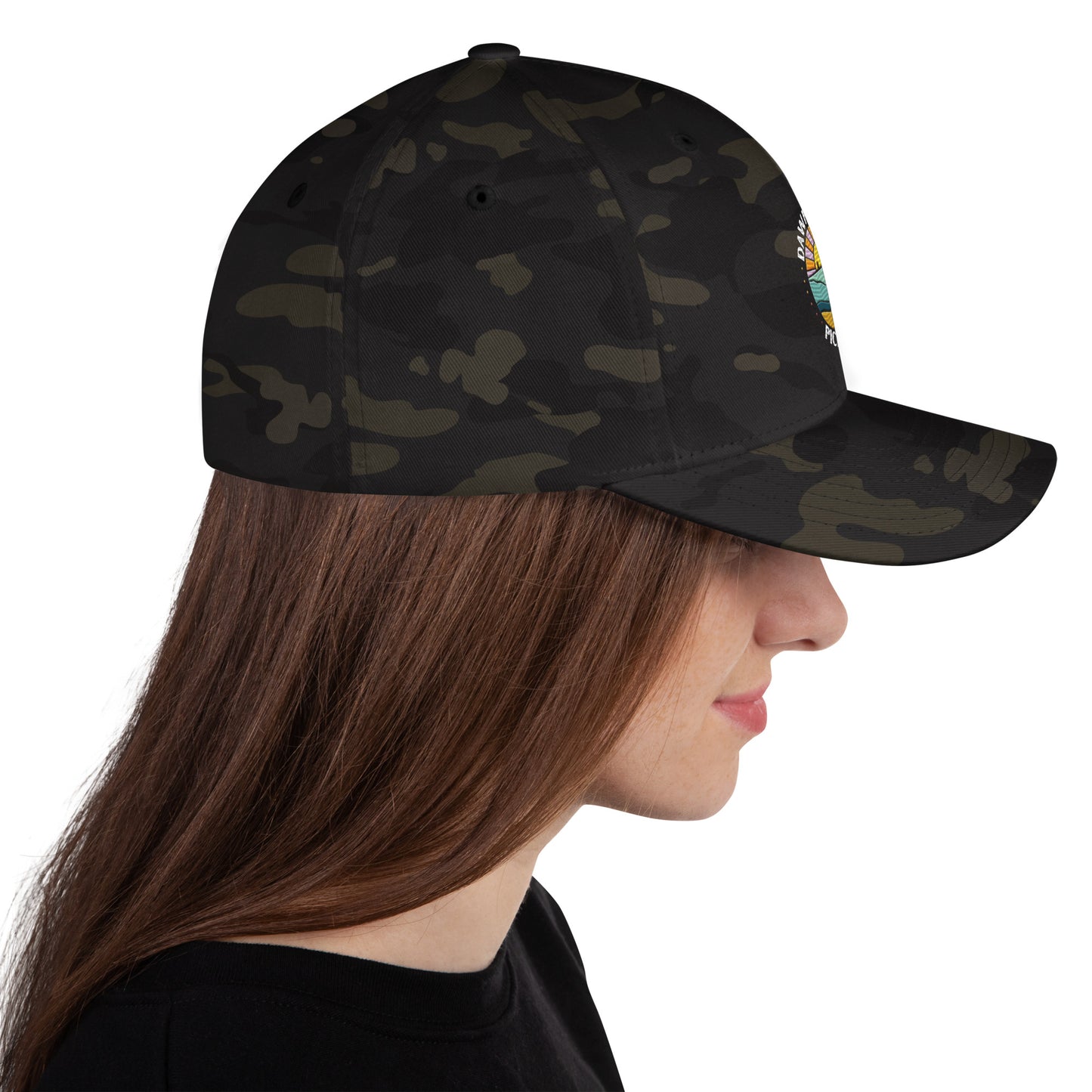 Dawn Patrol - Embroidered Structured Twill Cap - stretch band