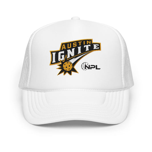 Austin Ignite (light colors)NPL Team Foam trucker hat