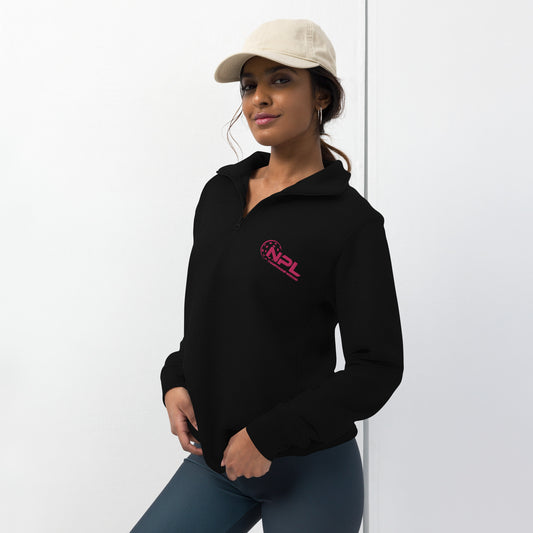 NPL Embroidered Unisex fleece pullover