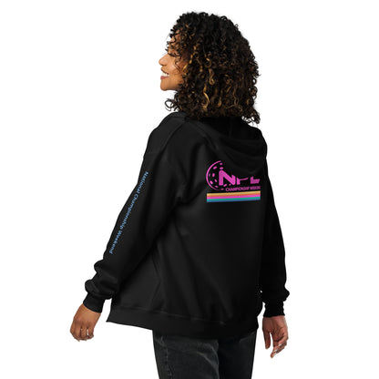 NPL Retro Championship Weekend Unisex plush zip hoodie