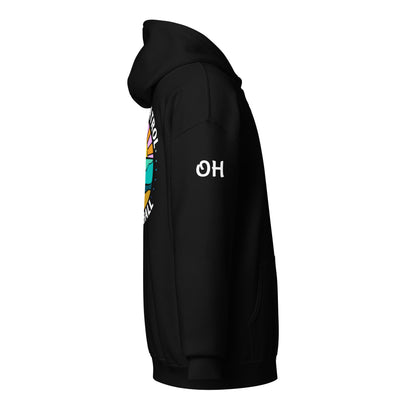 OH - on sleeve Unisex heavy blend zip hoodie