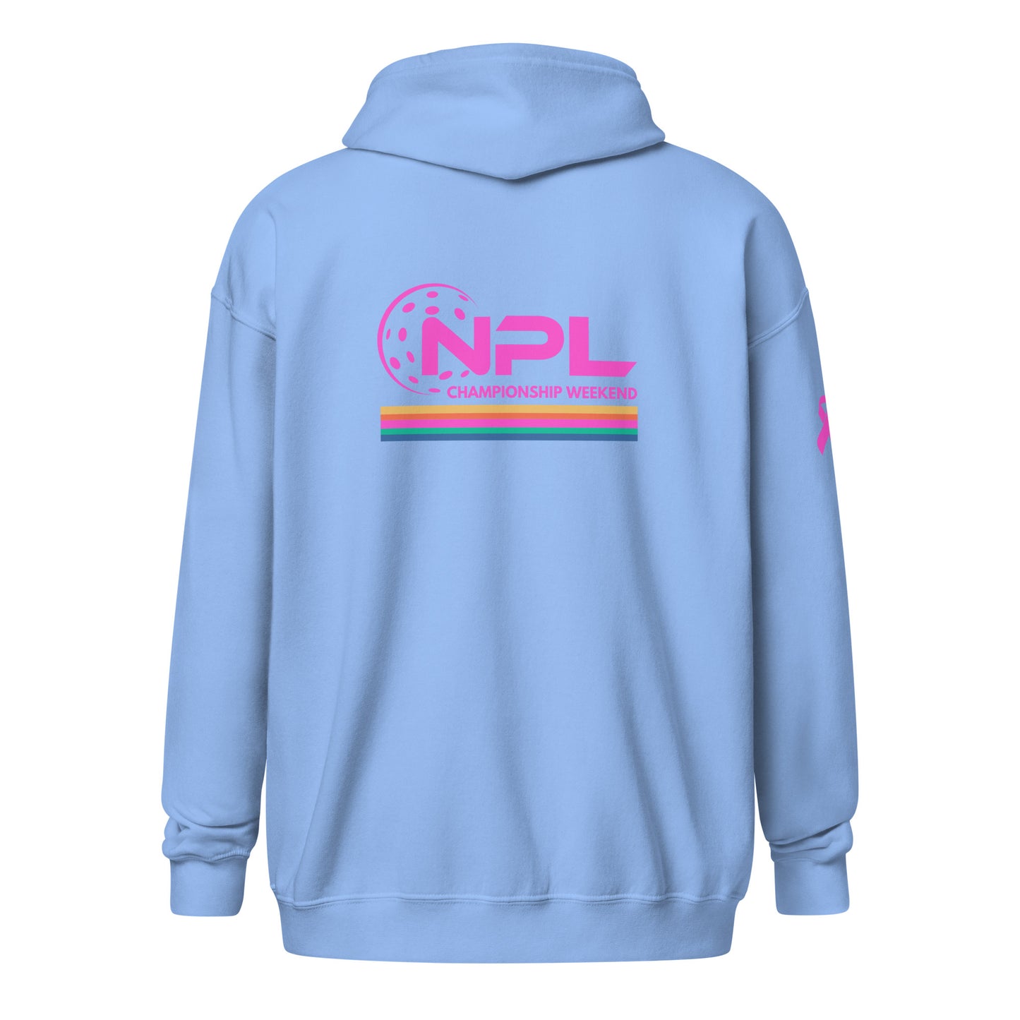 NPL Retro Championship Weekend Unisex plush zip hoodie