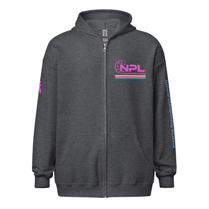 NPL Retro Championship Weekend Unisex plush zip hoodie