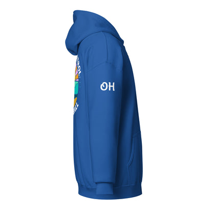 OH - on sleeve Unisex heavy blend zip hoodie