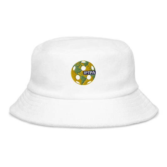 IPTPA Embroidered terry cloth bucket hat