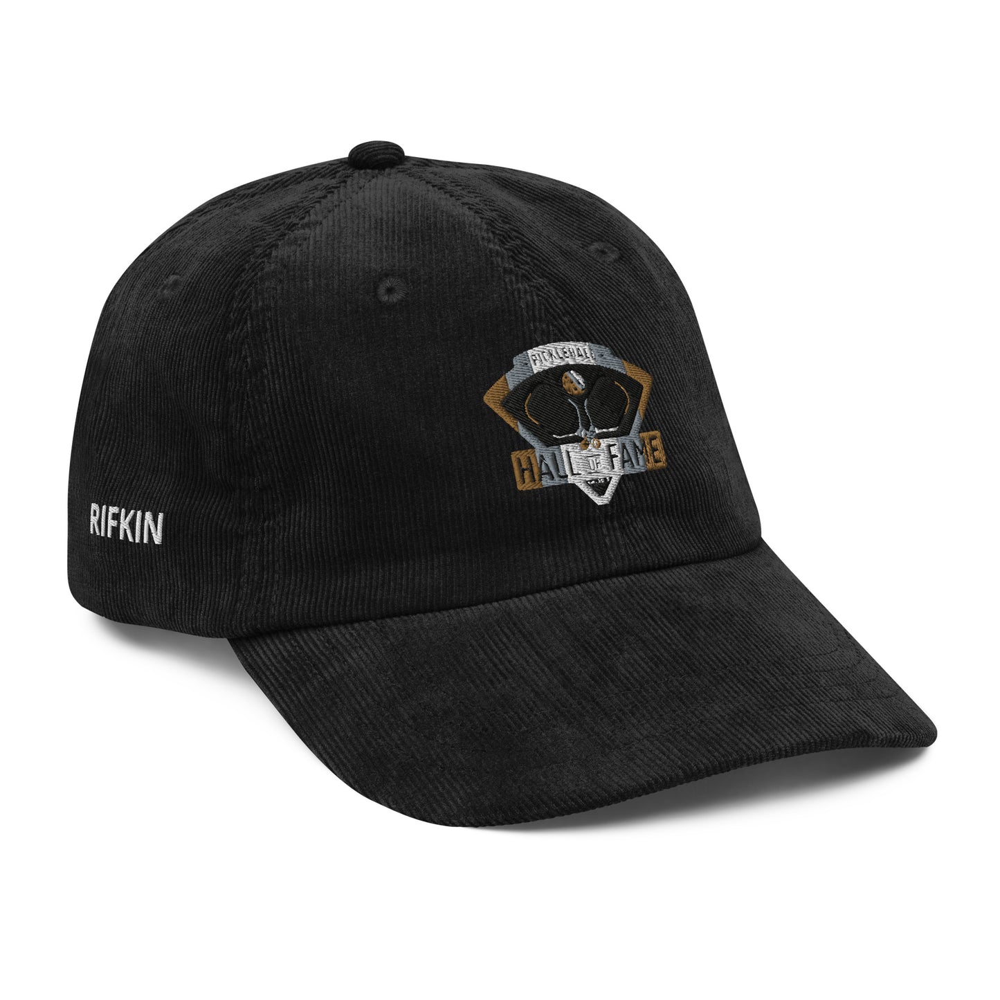 Pickleball Hall of Fame Embroidered  Vintage corduroy cap