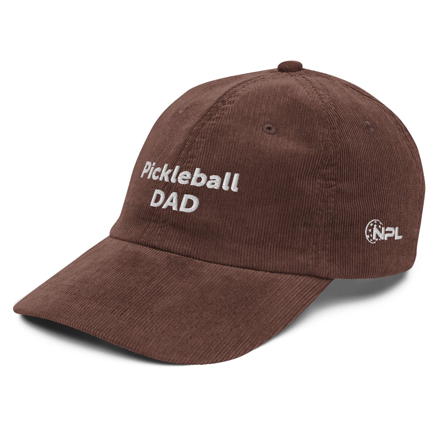 Pickleball Dad Hat (can customize side) Vintage corduroy cap