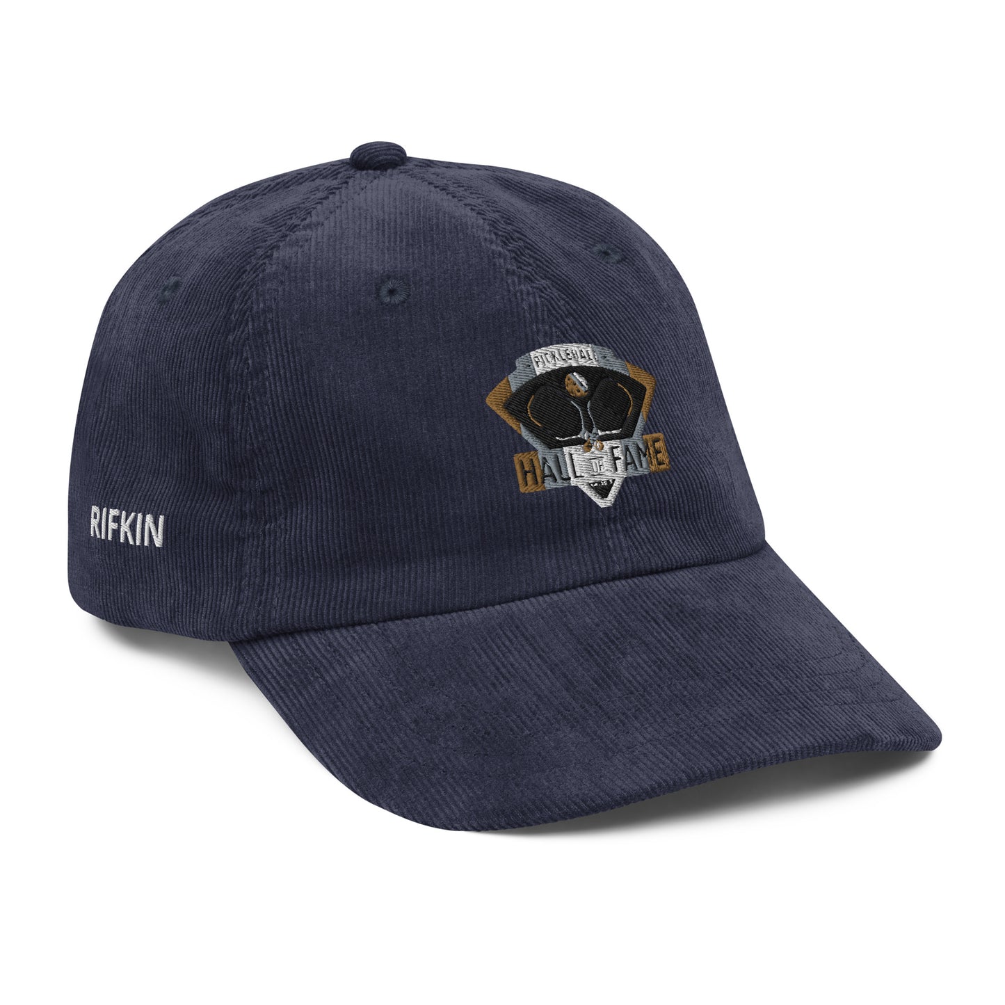 Pickleball Hall of Fame Embroidered  Vintage corduroy cap