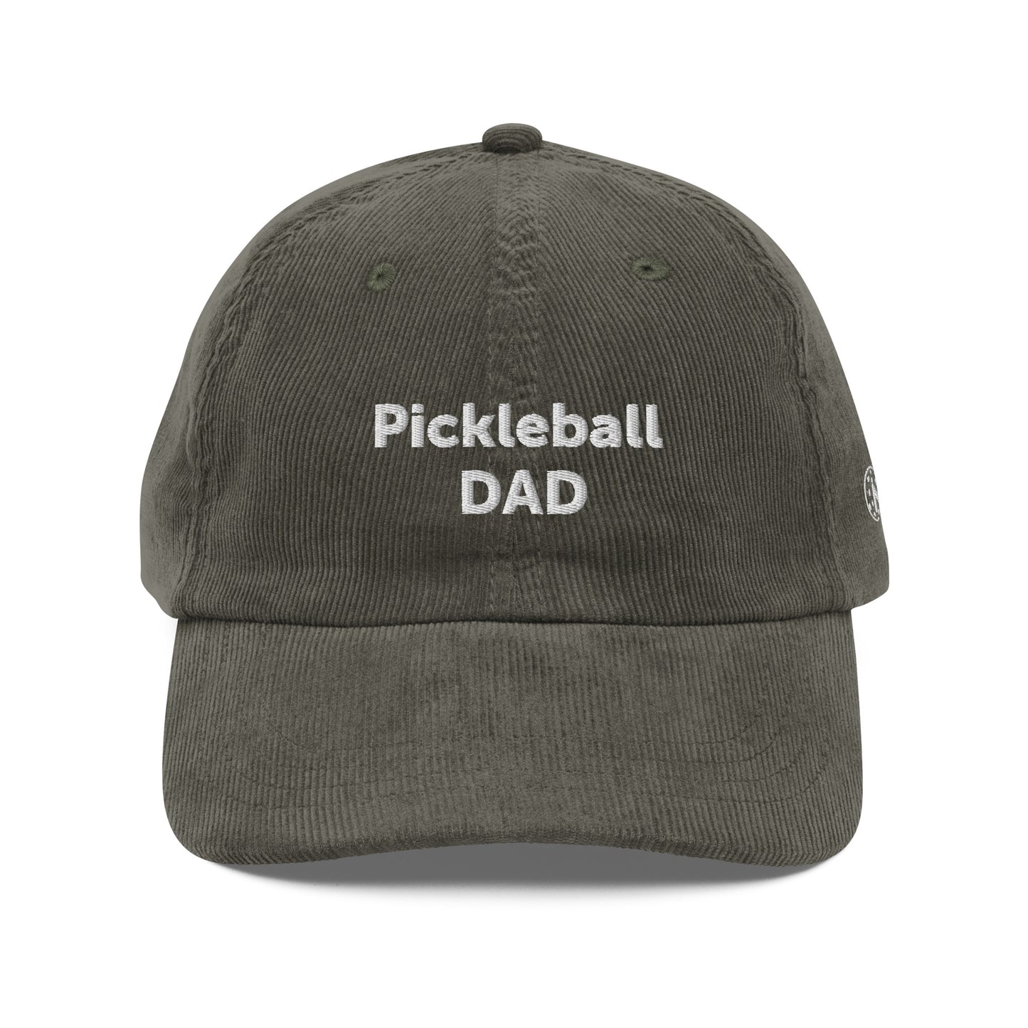 Pickleball Dad Hat (can customize side) Vintage corduroy cap