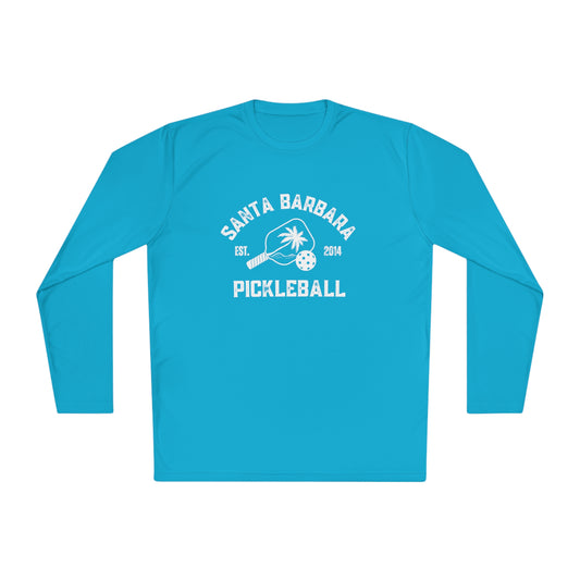Santa Barbara Pickleball - Extra Lightweight, Active Fit, Long Sleeve Moisture Wicking Tee SPF 40