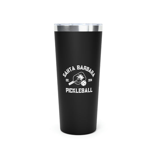 Santa Barbara Pickleball -Copper Vacuum Insulated Tumbler, 22oz