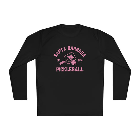 Santa Barbara Pickleball - UNISEX fuller cut (more options) Moisture Wicking SPF 40, Lightweight Long Sleeve